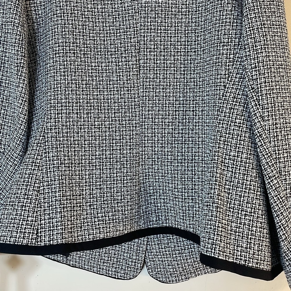 Emily Colorblock Tweed Jacket Machine Washable. 20W. NWT. - Picture 11 of 12